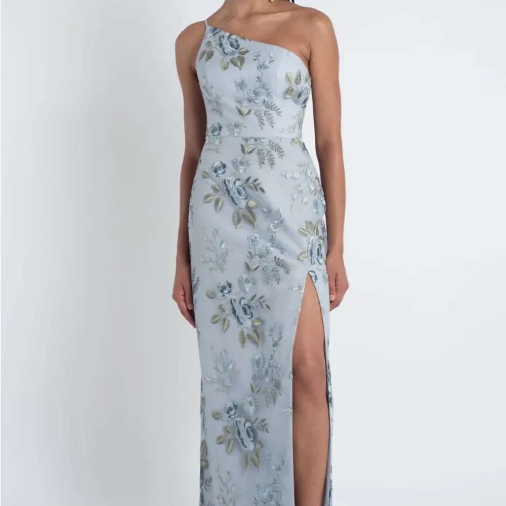 Jenny Yoo Bristol Bridesmaid Dress, Size 4, Enchanted Floral Whisper Blue
